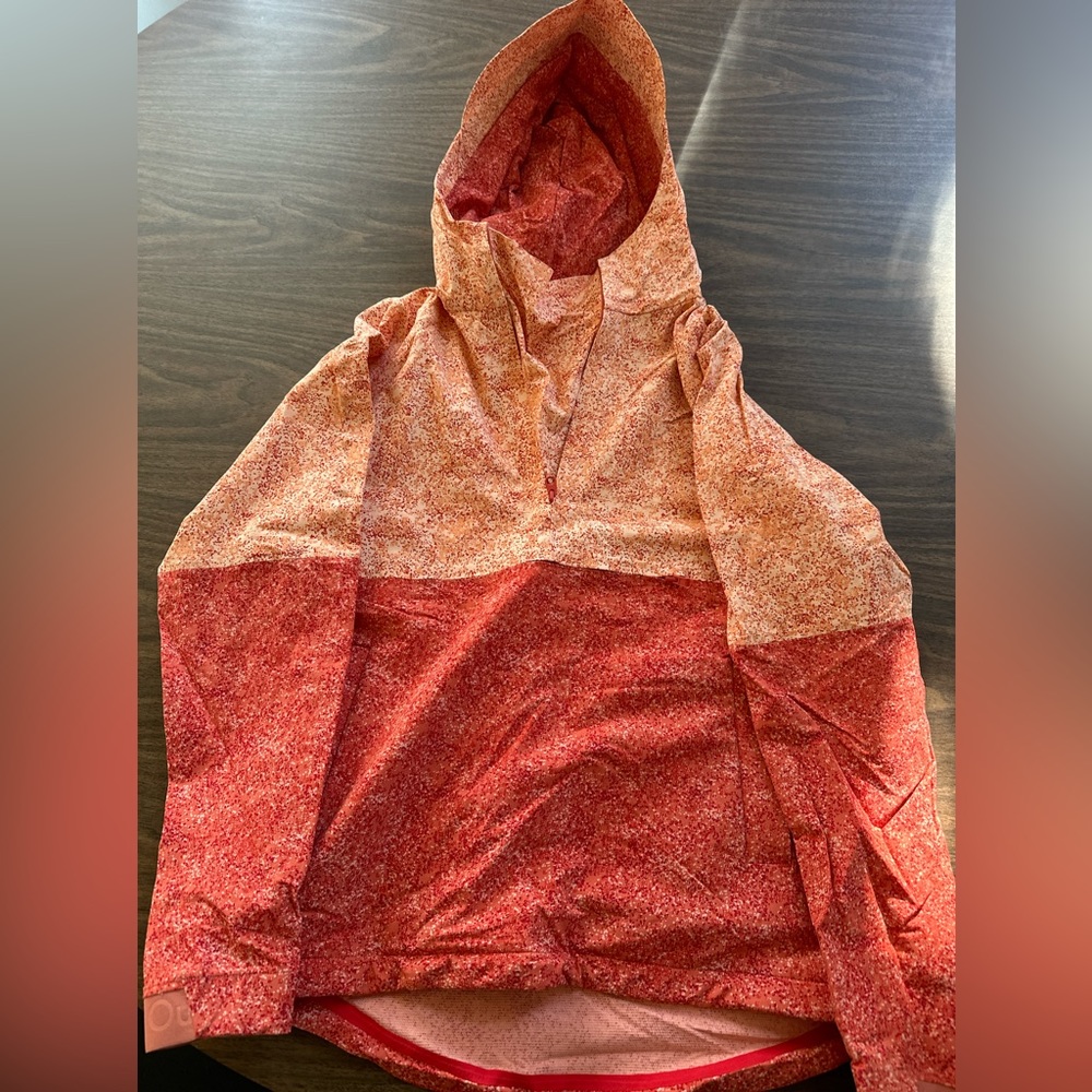 Brand new outdoor voices quarter zip rain coat.